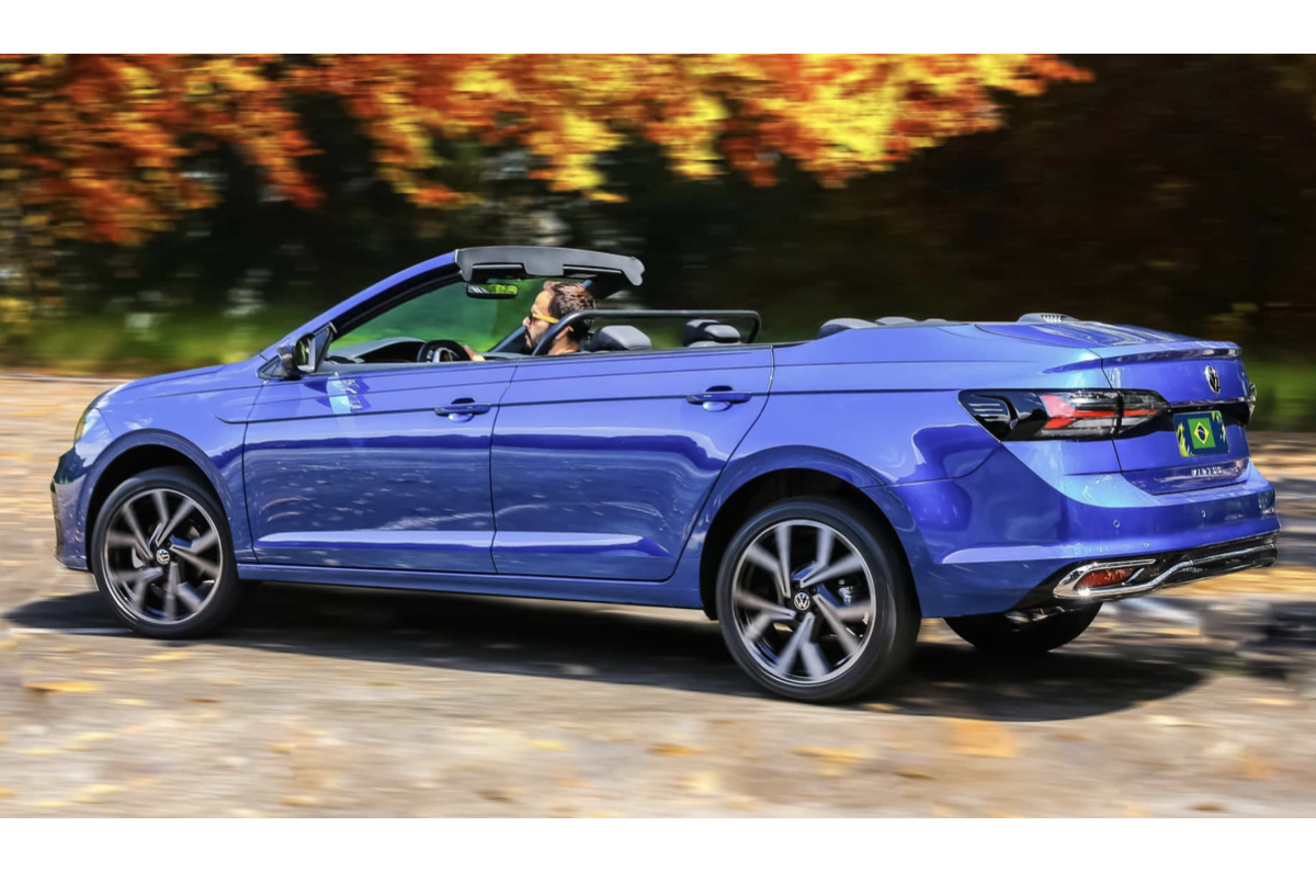 Volkswagen Virtus convertible rear quarter 